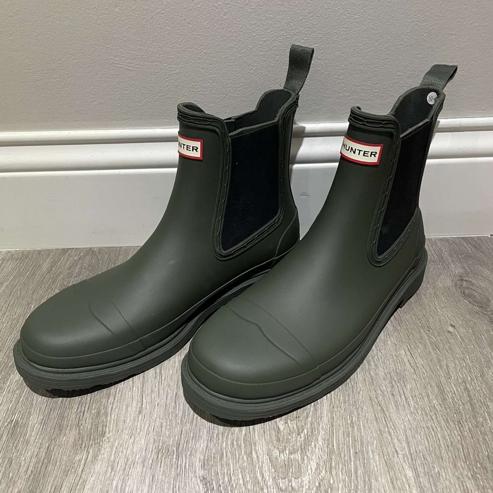 Hunter Commando Chelsea Boot size 10